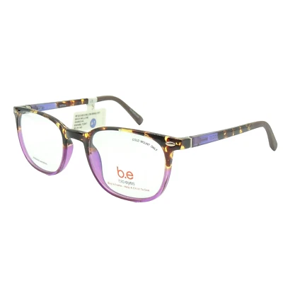 Bio Eyes BE 33 Willow Purple Tortoise Eyeglass Frames 50 20 140 - Image 1 of 4