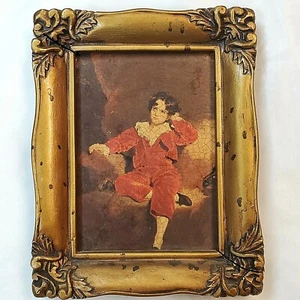 RETRATO DE COLECCIÓN EL NIÑO ROJO POR SIR THOMAS LAWRENCE CREADO 1825 CON MARCO AÑO? - Imagen 1 de 12