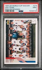 1994 Upper Deck World Cup Soccer 275 USA TEAM USWNT Rookie RC PSA 9