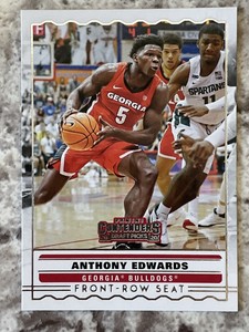 2020 Panini Contenders Draft Picks Anthony Edwards Front-Row Seat - #2