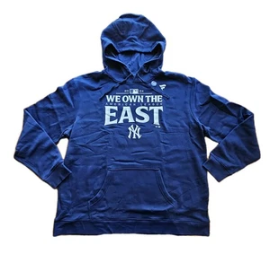 New York Yankees Fanatics 2024 AL East Division Champions Locker Room Hoodie XXL - Picture 1 of 8