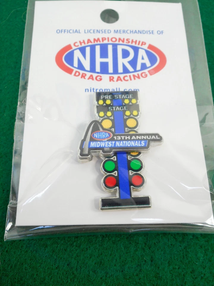 Parche bordado NHRA 2024 temporada 4 pulgadas - MIDWEST NATIONALS Foto 1 de 1