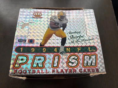 1994 Pacific Prism FB Hobby Box - 36 Packs - VERY HARD TO FIND!!!! - Image 1 of 4