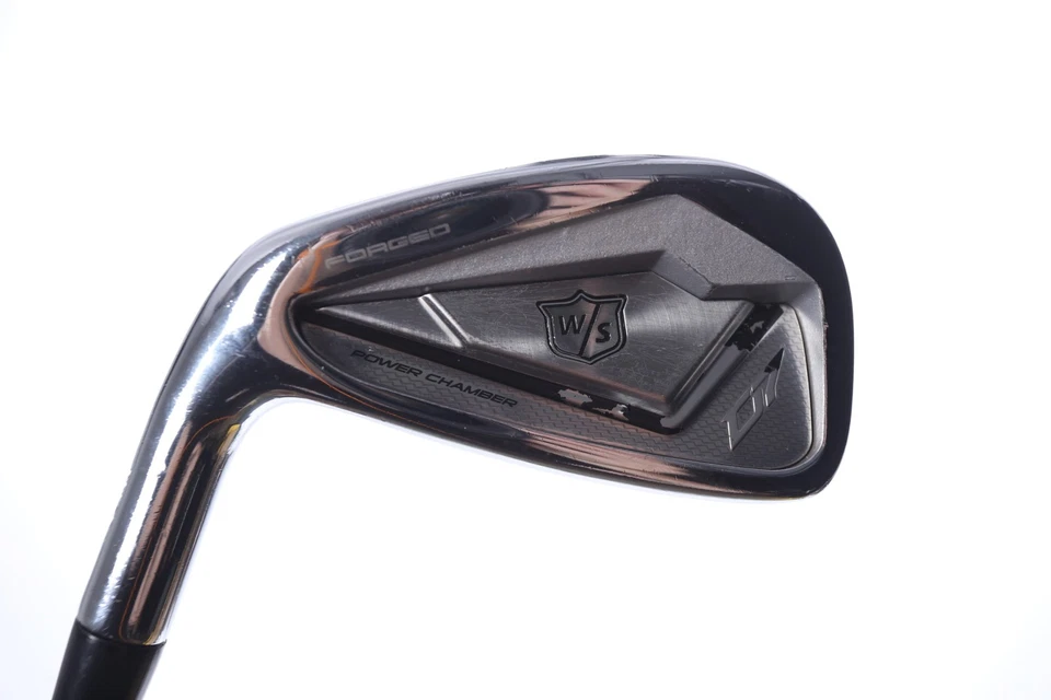 Left Handed Wilson D7 Forged 4-Iron Stiff Flex Steel Shaft - Image 1 of 4