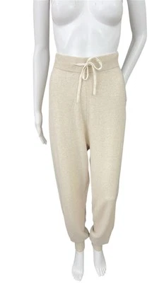 Pantalones de chándal Calme Johnny Was talla L beige cachemir bolsillo con cordón Foto 1 de 4