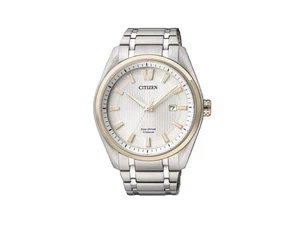 Reloj de Cuarzo Citizen Super Titanium, Eco Drive, 42 mm, Blanco, AW1244-56A - Imagen 1 de 2