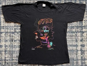 Vintage 1992 Alien Sex Fiend Open Head Surgery Euro Tour T Shirt XL Goth Bauhaus - Picture 1 of 7