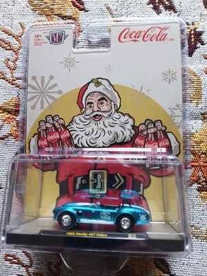 2025 M2 Machines~1965 Shelby Cobra 427~Coca-Cola Christmas~250 Super Chase - Image 1 of 2