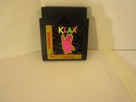 Klax Puzzle Action Nintendo NES Game Cartridge 1990 Classic Retro Tested #G22