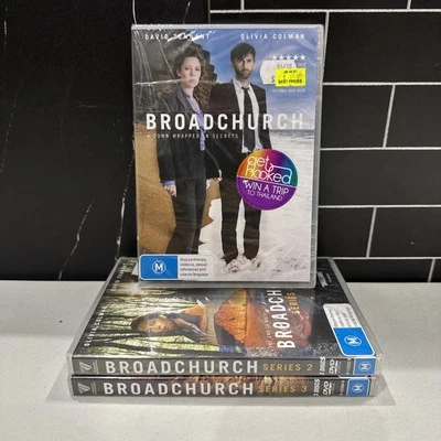 Broadchurch: The Complete Series 1-3 [DVD] New and Sealed  - Imagem 1 de 4