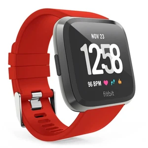 Band Watch Strap Silicone Replacement For Fitbit Versa 2 \ Versa \ Versa Lite - Picture 1 of 37
