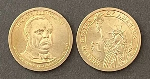 USA 2012P - Grover Cleveland 22nd Presidential $1 Coin - Imagen 1 de 1
