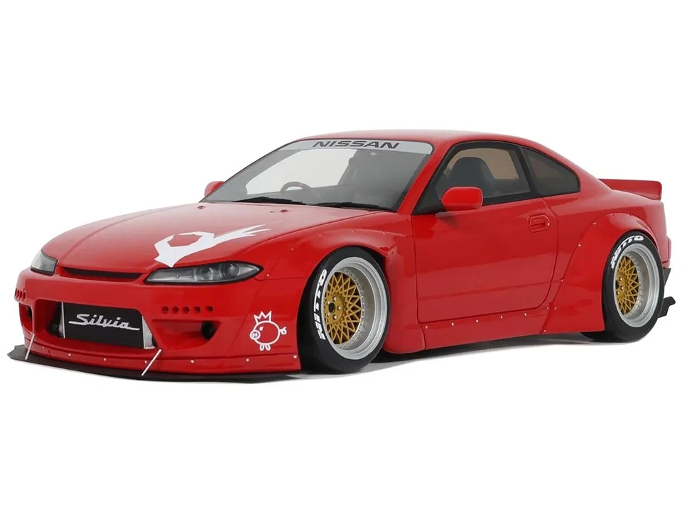 OTTOMobile OT1115 1 18 ROCKET BUNNY NISSAN SILVIA S15 NISSAN RED 2014