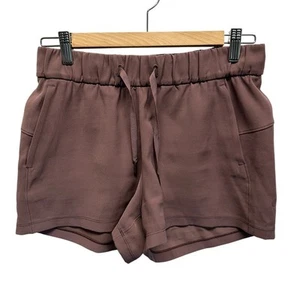 Lululemon Women Shorts Size 6 Pace Rival High-Rise Short 3" Goodnight Plum - Picture 1 of 9