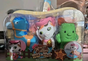 Sheriff Callie 3-Pack 4" Sparky Toby Bath Squirter Figure Bambola Giocattolo **NUOVO** - Foto 1 di 5