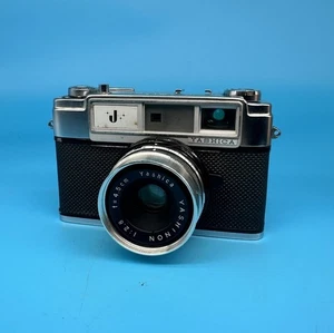 Yashica J 35 mm fotocamera a telemetro, obiettivo Yashinon 45 mm f/2,8 - Foto 1 di 8