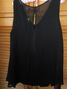 Target double layer top black 14 BNWT - Picture 1 of 5