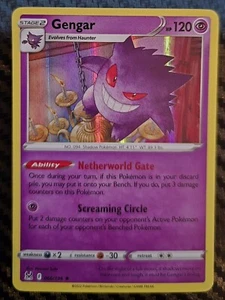 Pokemon Gengar 066/196 LP/NM Holo Rare Lost Origin TCG Card - Picture 1 of 2