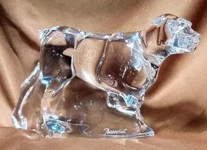 Baccarat Crystal Hunting Dog / Pointer / Labrador Retreiver - Imagen 1 de 7