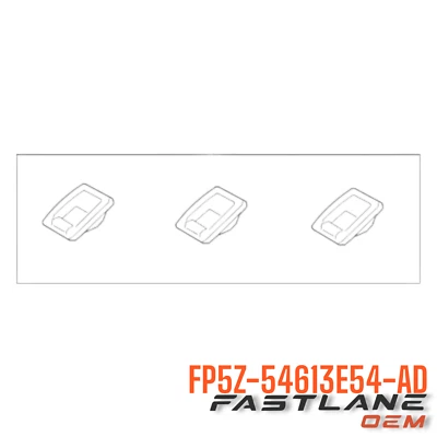 2015-2020 LINCOLN MKZ BEZEL NOVO OEM FP5Z-54613E54-AD - Imagem 1 de 4