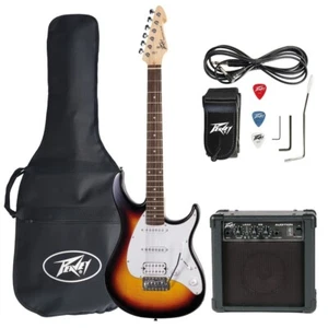 PEAVEY RAPTOR PLUS JR STAGE PACK - RAPTOR PLUS SUNBURST - Picture 1 of 11