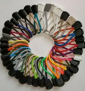 10 tirones con cremallera con cables bungee diferentes colores para elegir mochilas equipaje, etc. - Imagen 1 de 52
