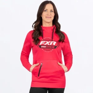 FXR Racing 251230-2800-13 Race Division Tech Womens Pullover Hoodies Lg Red - Picture 1 of 1