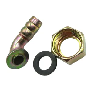 1pc Brass Hose Fitting 11mm 19mm Gas Cooker Universal Joint Hose Connection - Picture 1 of 13