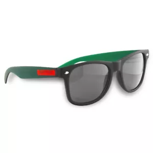 Originale Jägermeister Sonnenbrille Sonnen Brille schwarz grün mit Logo - Bild 1 von 2