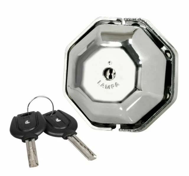 Lampa Vigilant 65411 Kit Serratura Aggiuntiva per Porte Veicoli Commerciali - Argento