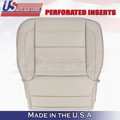 Нижний кожаный чехол на сиденье водителя для GMC Yukon Denali 2014–2019 годов выпуска темно-коричневый - Изображение 1 из 4