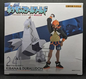 Pokemon Bandai Scale World Galar Region - Raihan & Duraludon Figures Set - New - Foto 1 di 4