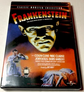 NEW Frankenstein Movie DVD Universal Classic Monster Collection SEALED - Picture 1 of 2