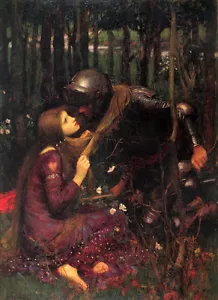 J. W. WATERHOUSE - Beautiful Woman Without Mercy *FRAMED* CANVAS ART 24x16" . - Picture 1 of 1