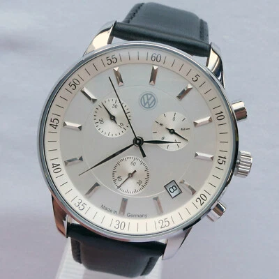 Volkswagen VW Bus Classic Sport Car Accessory Made in Germany Chronograph Watch - Image 1 of 4