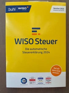 WISO Steuer 2025 (Steuerjahr 2024) - DVD Version - Win&Mac - 4 Erklärungen Frei - Photo 1/4