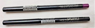 Lot of 2 Gosh Let's Twist Eye Liner Carbon Black & Hot Flamingo 5"L Quick Ship - Изображение 1 из 3
