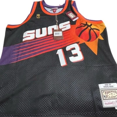 CAMISETA COSIDA ADIDAS NBA HARDWOOD CLASSICS PHOENIX SUNS STEVE NASH #13 2XL Foto 1 de 4