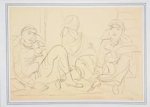 Maurice Barraud: INTIMPFLEGE Der Frau Orientalisch - Lithografie Originell Sign - Bild 1 von 5
