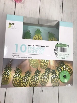 Крытый открытый ананас света комплект - совершенно новый в коробке - Изображение 1 из 4