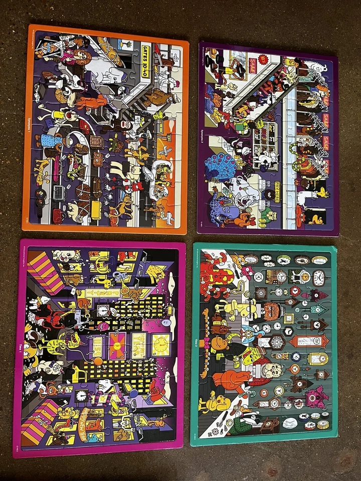 Match it Up! Time Puzzles And �Synonym Puzzles от Educational Insights 4 головоломки - Изображение 1 из 4