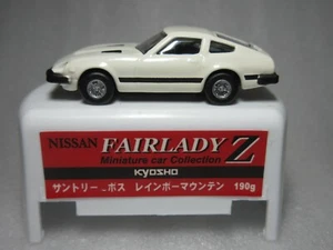 Nissan Fairlady Z 280Z-T HS130 White Kyosho 1:100 Scale Diecast Model Car NIB - Picture 1 of 7