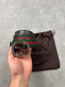Gucci GG Gürtel Braun Gürtelgröße 90 - Bild 1 von 8