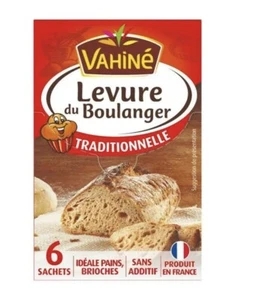 LOT DE 3 - VAHINE : Levure du boulanger traditionnelle 6 x 8 g - Picture 1 of 1