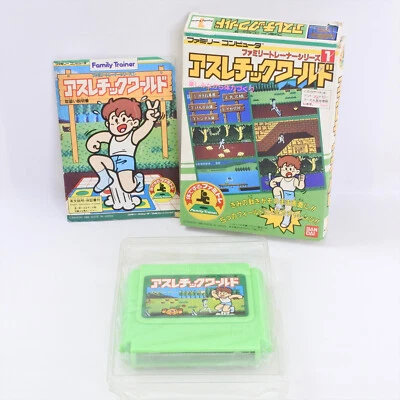 ATHLETIC WORLD Family Trainer 1 Famicom Nintendo 2765 fc - Photo 1/4