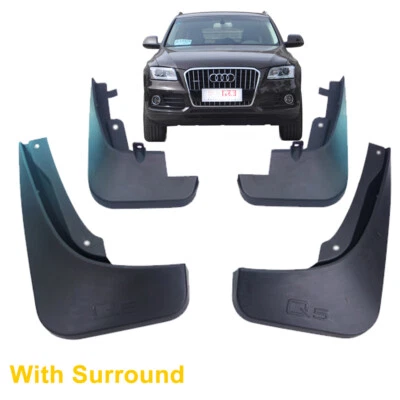 Protectores contra salpicaduras guardabarros con envolvente para Audi Q5 2010-2017 Foto 1 de 4