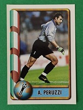 1998 Navarrete France World Cup FIFA Ax Cromo #317 ANGELO PERUZZI Italy Soccer