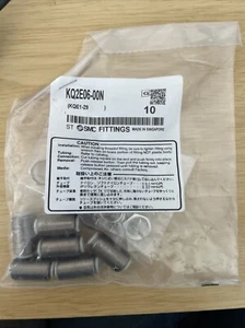 6 PACK NEW SMC KQ2E06-00N Fittings - Picture 1 of 2