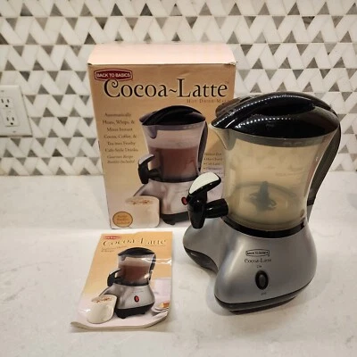 West Bend Back to Basics Cocoa Latte Hot Chocolate Drink Maker CM300BR Silver - Image 1 of 4