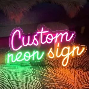 Customizable Neon Light Sign – Personalized LED Wall Art for Business or Home - Picture 1 of 17